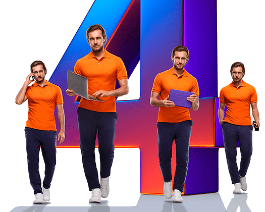 Великолепная четверка Ростелеком в&nbsp;село Старомалиновка (Омская область)